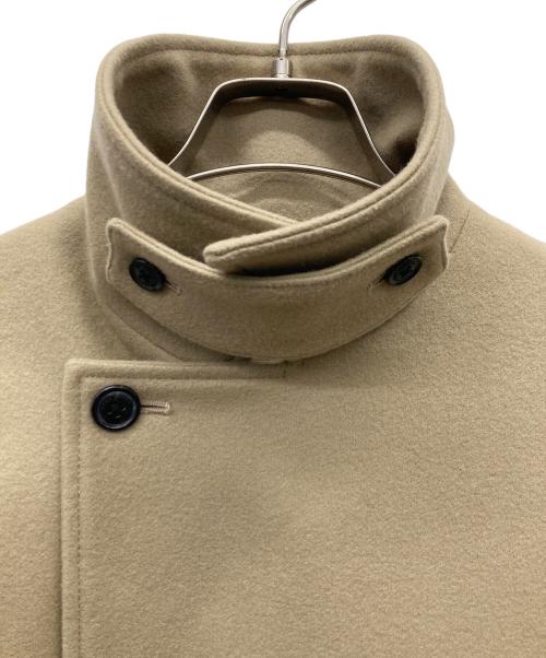 HYKE（ハイク）HYKE (ハイク) ウールロングコート ベージュ サイズ:1の古着・服飾アイテム