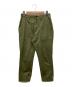 Barnstormer（バーンストーマー）の古着「DRESS FATIGUE PANTS」｜オリーブ