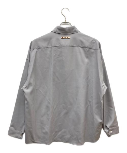 MARNI（マルニ）MARNI (マルニ) L/S SHIRT グレー サイズ:48の古着・服飾アイテム