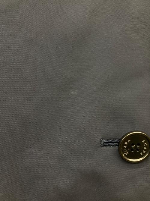 SCAPA（スキャパ）SCAPA (スキャパ) ストレッチタフタコート ネイビー サイズ:SIZE 38の古着・服飾アイテム