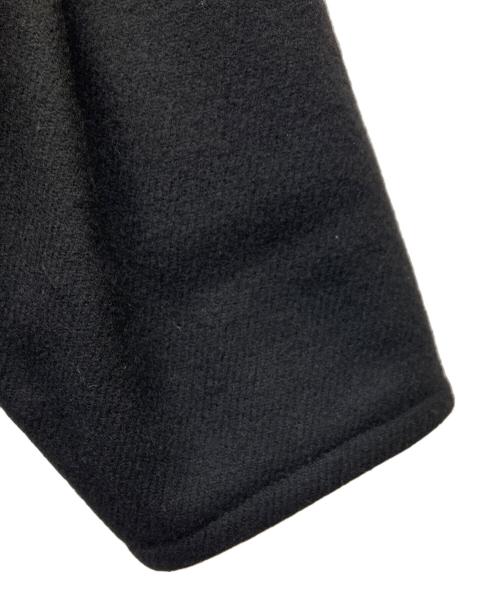 LEMAIRE（ルメール）LEMAIRE (ルメール) ヤクウール ノーカラーガウンベルテッドコート ブラック サイズ:36の古着・服飾アイテム