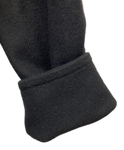 LEMAIRE（ルメール）LEMAIRE (ルメール) ヤクウール ノーカラーガウンベルテッドコート ブラック サイズ:36の古着・服飾アイテム