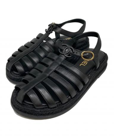 中古・古着通販】CHANEL (シャネル) ココマーク グラディエーター