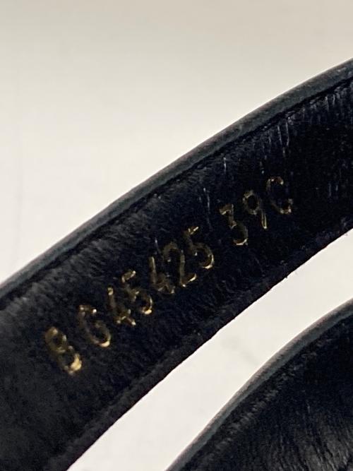 CHANEL（シャネル）CHANEL (シャネル) ココマーク グラディエーターサンダル ブラック サイズ:39Cの古着・服飾アイテム