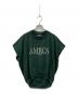 Americana (アメリカーナ) Thousand Mile (サウザンドマイル) FREAK'S STORE (フリークスストア) 別注 フレンチスリーブTシャツ スカートセットアップ グリーン×ブラック サイズ:FREE：6000円