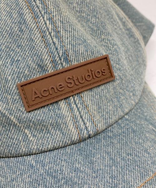 Acne studios（アクネ ストゥディオズ）ACNE STUDIOS (アクネ ストゥディオス) デニムベースボールキャップ インディゴの古着・服飾アイテム