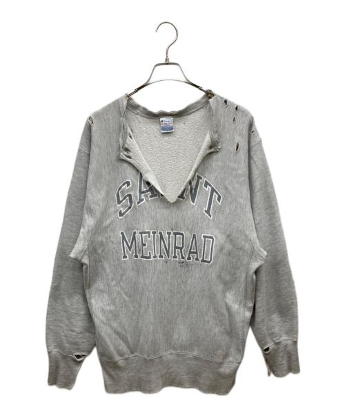 Champion REVERSE WEAVE（チャンピオン リバース ウィーブ）Champion REVERSE WEAVE (チャンピオン リバース ウィーブ) 90’S リバースウィーブプリントスウェット グレー サイズ:Lの古着・服飾アイテム