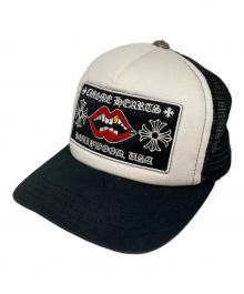 CHROME HEARTS×MATTY BOY（クロムハーツ×マッティーボーイ）の古着「トラッカーキャップ」｜ブラック×ホワイト