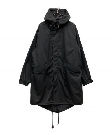 古着 未使用 Johnbull ジョンブル ウールブレンド メルトン コート L 黒 メンズ 3081001096688452_01_6620w.jpeg