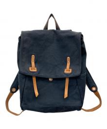 MAKR CARRY GOODS（メーカーキャリーグッズ）の古着「キャンバスバックパック」｜ブラック
