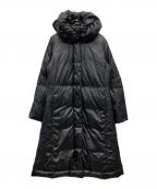 OLLEBOREBLAアルベロベロ）の古着「刺繍ダウンコート」｜ブラック