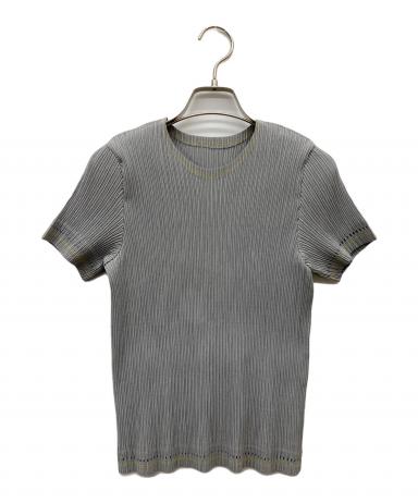中古・古着通販】ISSEY MIYAKE (イッセイミヤケ) プリーツカットソー