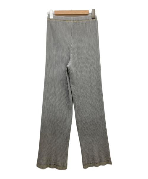 ISSEY MIYAKE（イッセイミヤケ）ISSEY MIYAKE (イッセイミヤケ) プリーツパンツ グレー サイズ:Lの古着・服飾アイテム
