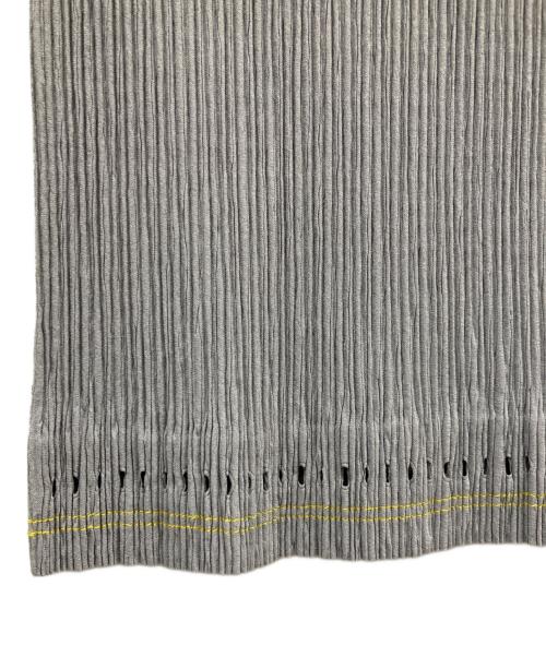 ISSEY MIYAKE（イッセイミヤケ）ISSEY MIYAKE (イッセイミヤケ) プリーツスカート グレー サイズ:Lの古着・服飾アイテム