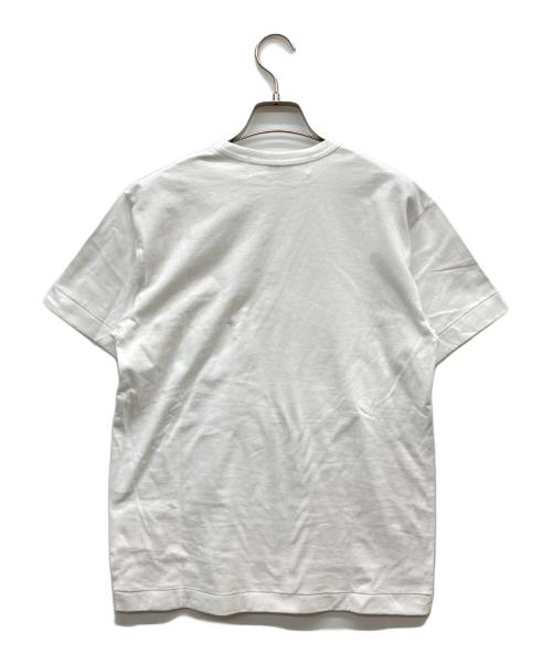 PLAY COMME des GARCONS（プレイコムデギャルソン）PLAY COMME des GARCONS (プレイコムデギャルソン) Printed Triple Small Red Heart T-Shirt ホワイト サイズ:Sの古着・服飾アイテム