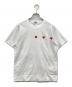 PLAY COMME des GARCONS（プレイコムデギャルソン）の古着「Printed Triple Small Red Heart T-Shirt」｜ホワイト