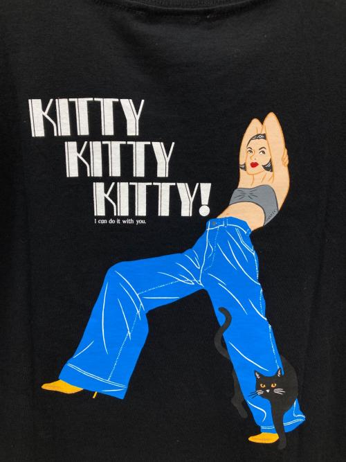 HARDY NOIR（アルディーノアール）HARDY NOIR (アルディーノアール) AZUSA IIDA (アズサイイダ) KITTY KITTY KITTY T-shirt ブラック サイズ:-の古着・服飾アイテム