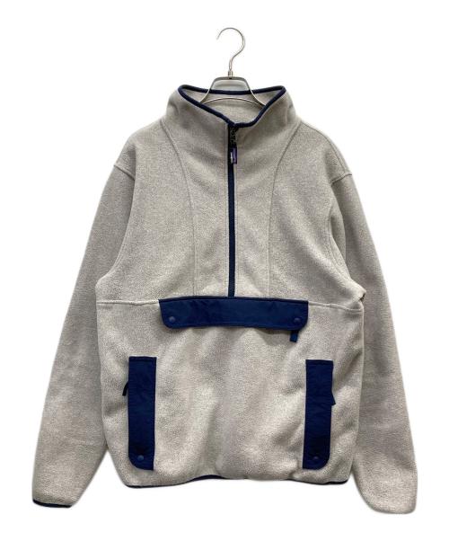 Patagonia（パタゴニア）Patagonia (パタゴニア) SYNCHILLA FLEECE グレー×ネイビー サイズ:Ｍの古着・服飾アイテム