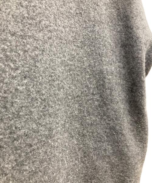 45R（フォーティファイブ・アール）45R (フォーティファイブ・アール) フロート縮絨のタートルネックドレス グレーの古着・服飾アイテム