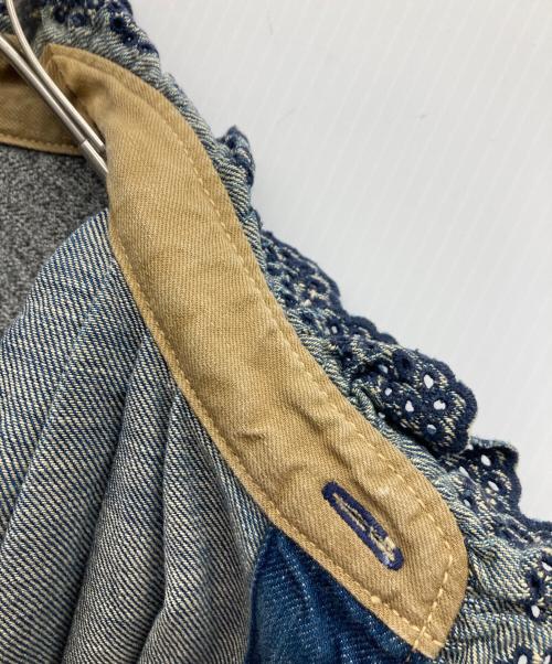 45R（フォーティファイブ・アール）45R (フォーティファイブ・アール) 小麦デニムのオーシャンタックシャツ インディゴ サイズ:2の古着・服飾アイテム