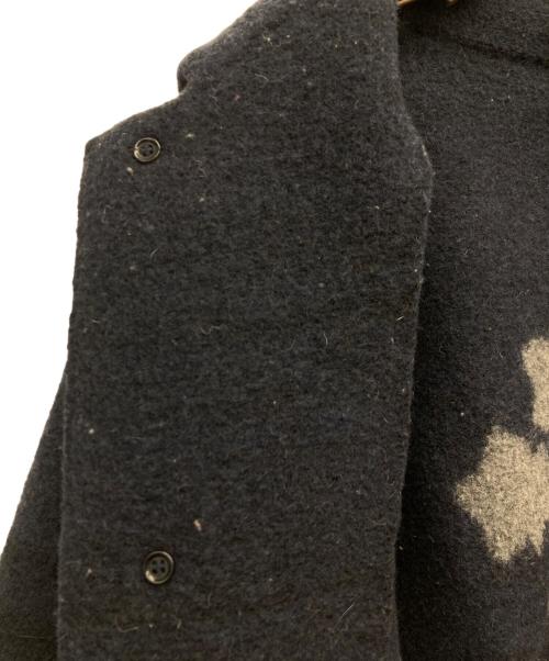 45R（フォーティファイブ・アール）45R (フォーティファイブ・アール) 縮絨ニットのカバーオール ネイビー サイズ:2の古着・服飾アイテム