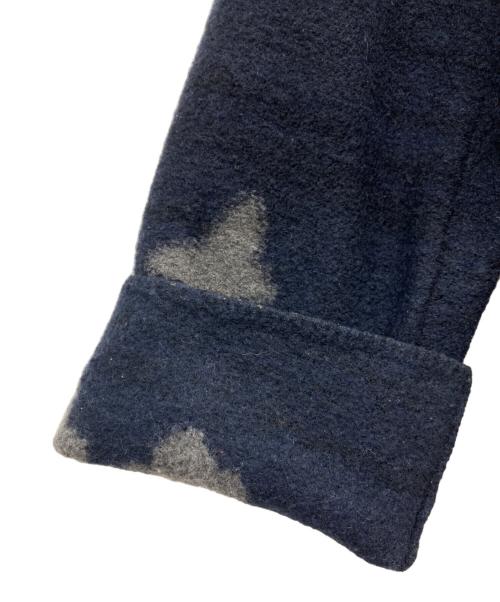 45R（フォーティファイブ・アール）45R (フォーティファイブ・アール) 縮絨ニットのカバーオール ネイビー サイズ:2の古着・服飾アイテム