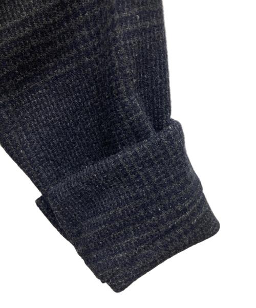 45R（フォーティファイブ・アール）45R (フォーティファイブ・アール) ウールツイードストレッチドレス ネイビー サイズ:3の古着・服飾アイテム