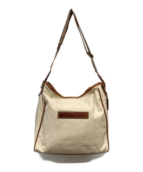 Felisi（フェリージ）Felisi (フェリージ) キャンバス2WAYバッグ ベージュ×ブラウン サイズ:-の古着・服飾アイテム