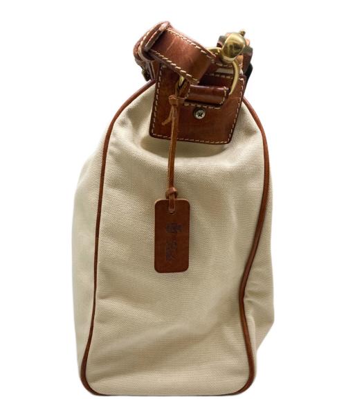 Felisi（フェリージ）Felisi (フェリージ) キャンバス2WAYバッグ ベージュ×ブラウン サイズ:-の古着・服飾アイテム