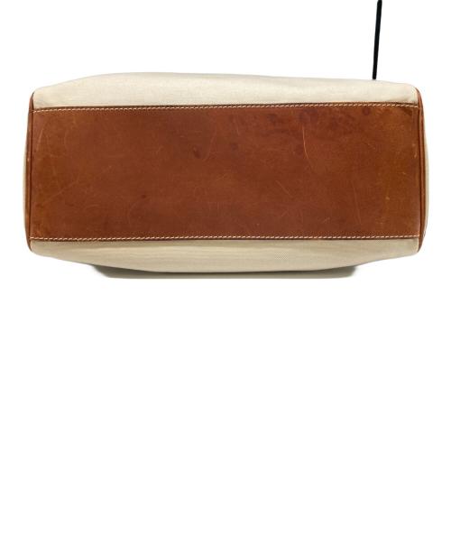 Felisi（フェリージ）Felisi (フェリージ) キャンバス2WAYバッグ ベージュ×ブラウン サイズ:-の古着・服飾アイテム