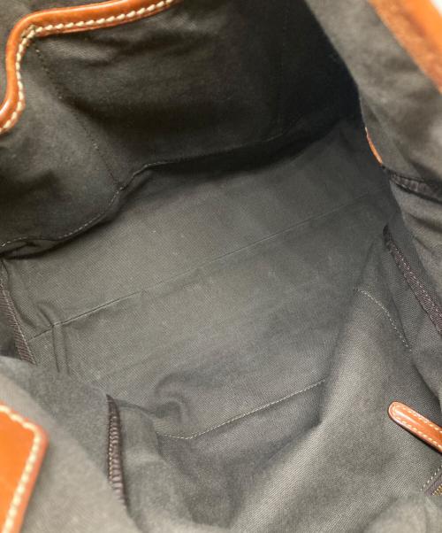 Felisi（フェリージ）Felisi (フェリージ) キャンバス2WAYバッグ ベージュ×ブラウン サイズ:-の古着・服飾アイテム