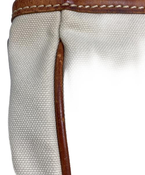 Felisi（フェリージ）Felisi (フェリージ) キャンバス2WAYバッグ ベージュ×ブラウン サイズ:-の古着・服飾アイテム