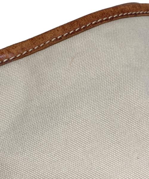 Felisi（フェリージ）Felisi (フェリージ) キャンバス2WAYバッグ ベージュ×ブラウン サイズ:-の古着・服飾アイテム