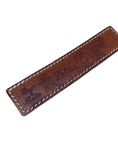 Felisi（フェリージ）Felisi (フェリージ) キャンバス2WAYバッグ ベージュ×ブラウン サイズ:-の古着・服飾アイテム