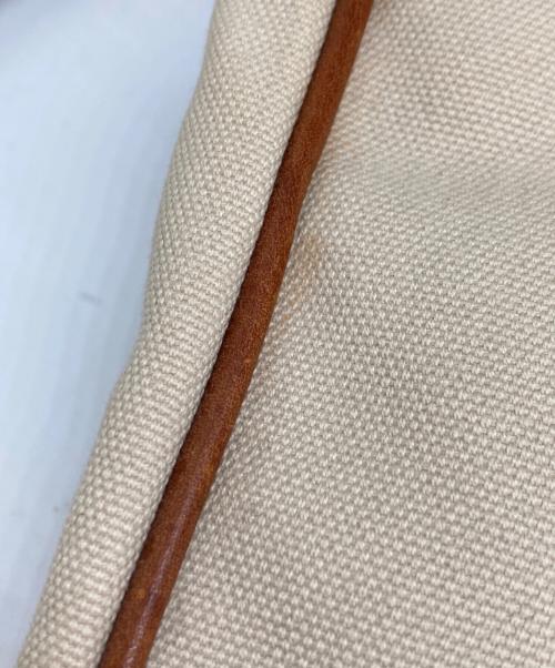 Felisi（フェリージ）Felisi (フェリージ) キャンバス2WAYバッグ ベージュ×ブラウン サイズ:-の古着・服飾アイテム