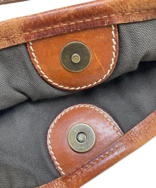 Felisi（フェリージ）Felisi (フェリージ) キャンバス2WAYバッグ ベージュ×ブラウン サイズ:-の古着・服飾アイテム