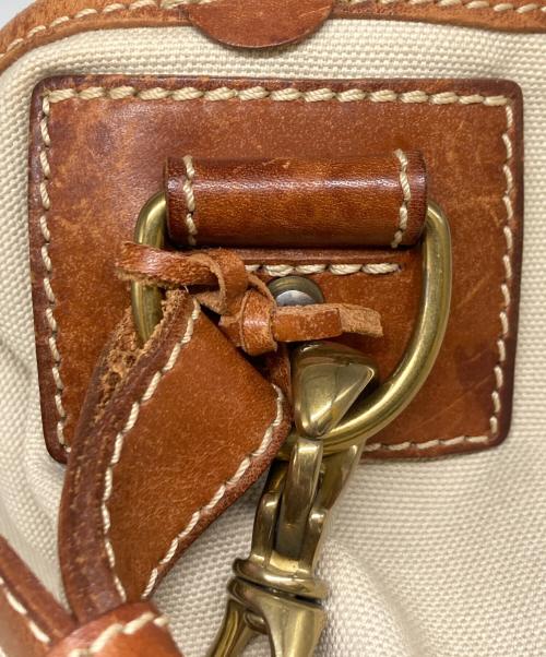 Felisi（フェリージ）Felisi (フェリージ) キャンバス2WAYバッグ ベージュ×ブラウン サイズ:-の古着・服飾アイテム