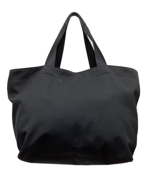 JIL SANDER NAVY（ジルサンダー ネイビー）JIL SANDER NAVY (ジルサンダー ネイビー) WEEKEND BAG ブラックの古着・服飾アイテム