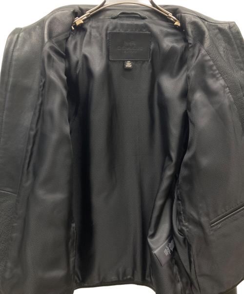 COACH（コーチ）COACH (コーチ) カウレザージャケット ブラック サイズ:SIZE Sの古着・服飾アイテム