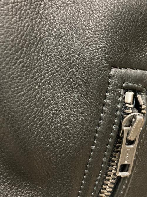 COACH（コーチ）COACH (コーチ) カウレザージャケット ブラック サイズ:SIZE Sの古着・服飾アイテム