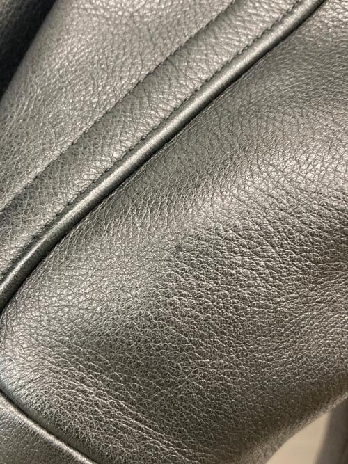 COACH（コーチ）COACH (コーチ) カウレザージャケット ブラック サイズ:SIZE Sの古着・服飾アイテム