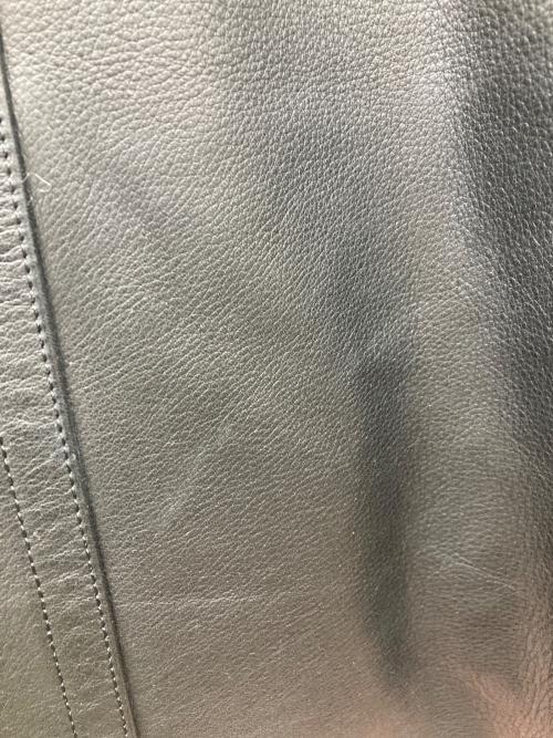 COACH（コーチ）COACH (コーチ) カウレザージャケット ブラック サイズ:SIZE Sの古着・服飾アイテム