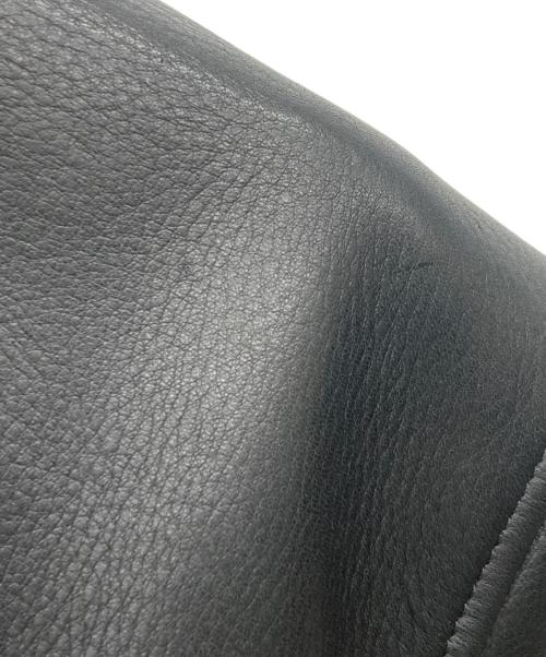 COACH（コーチ）COACH (コーチ) カウレザージャケット ブラック サイズ:SIZE Sの古着・服飾アイテム