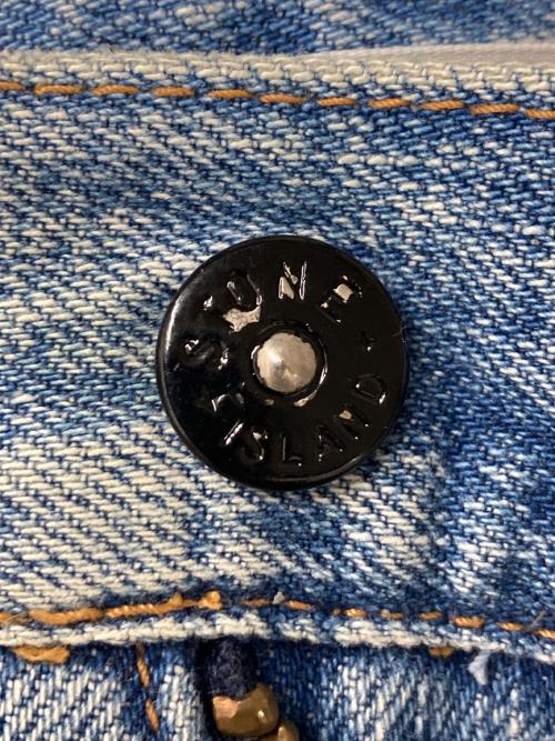 STONE ISLAND（ストーンアイランド）STONE ISLAND (ストーンアイランド) 80s バックロゴパッチデニムパンツ インディゴ サイズ:46の古着・服飾アイテム