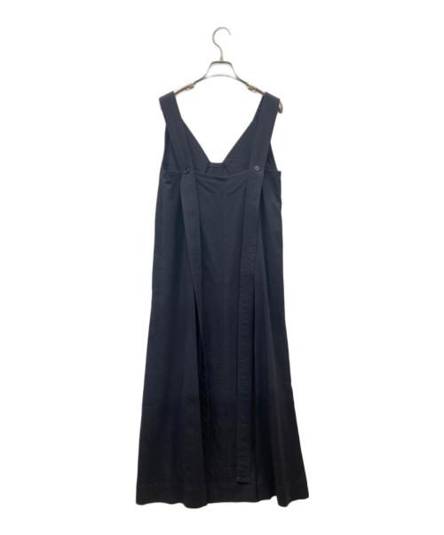 PLAN C（プランシー）PLAN C (プランシー) 襟付きノースリーブワンピース ネイビー サイズ:38の古着・服飾アイテム