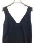中古・古着 PLAN C (プランシー) 襟付きノースリーブワンピース ネイビー サイズ:38：15000円