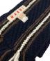 中古・古着 MARNI (マルニ) カシミヤブレンドストール ネイビー サイズ:-：7000円