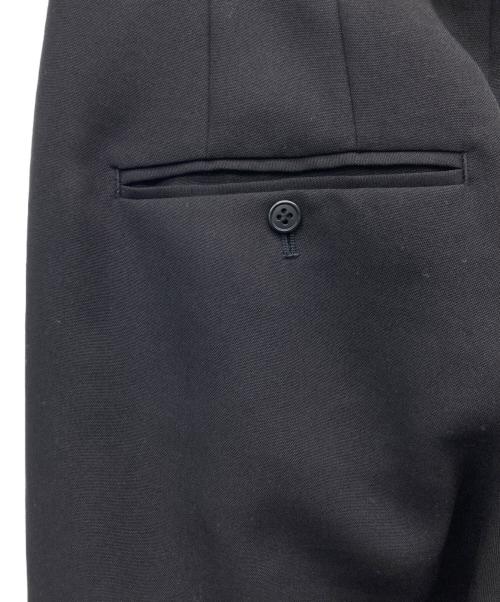 ETRE TOKYO（エトレトウキョウ）ETRE TOKYO (エトレトウキョウ) ハイウエストベルテッドセミワイドパンツ ブラック サイズ:S 未使用品の古着・服飾アイテム