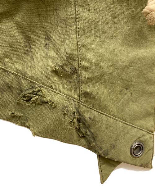 Y's（ワイズ）Y's (ワイズ) フィッシュテールフーデッドコート カーキ サイズ:3の古着・服飾アイテム