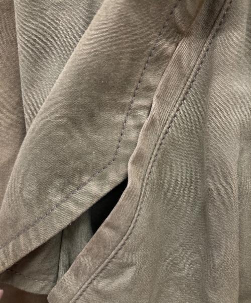 Y's（ワイズ）Y's (ワイズ) フィッシュテールフーデッドコート カーキ サイズ:3の古着・服飾アイテム